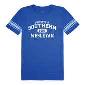 W Republic Southern Wesleyan Warriors Women's Property Football Tee 533-673
