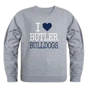 W Republic Butler Bulldogs I Love Crewneck 552-275