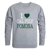 W Republic Cal Poly Pomona Broncos I Love Crewneck 552-201