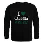 W Republic Cal Poly Pomona Broncos I Love Crewneck 552-201