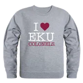 W Republic Eastern Kentucky Colonels I Love Crewneck 552-217