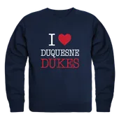 W Republic Duquesne Dukes I Love Crewneck 552-293