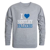 W Republic Bentley University Falcons I Love Crewneck 552-483