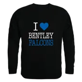 W Republic Bentley University Falcons I Love Crewneck 552-483