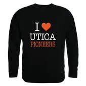 W Republic Utica College Pioneers I Love Crewneck 552-492