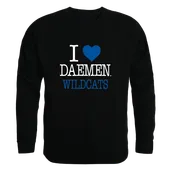 W Republic Daemen College Wildcats I Love Crewneck 552-513