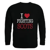 W Republic Edinboro University Fighting Scots I Love Crewneck 552-516