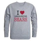 W Republic Lenoir-Rhyne Bears I Love Crewneck 552-530