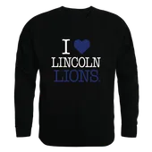 W Republic Lincoln University Lions I Love Crewneck 552-532