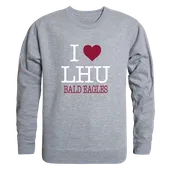 W Republic Lock Haven University Bald Eagles I Love Crewneck 552-533