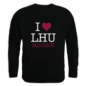 W Republic Lock Haven University Bald Eagles I Love Crewneck 552-533