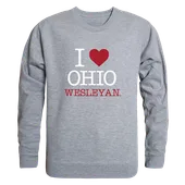 W Republic Ohio Wesleyan Bishops I Love Crewneck 552-564