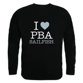 W Republic Palm Beach Atlantic Sailfish I Love Crewneck 552-568