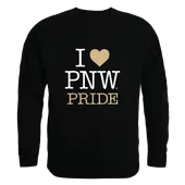 W Republic Purdue Northwest Lion I Love Crewneck 552-572