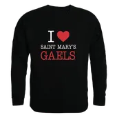 W Republic Saint Mary's Gaels I Love Crewneck 552-580