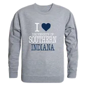 W Republic Southern Indiana Screaming Eagles I Love Crewneck 552-586