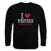 W Republic Western Colorado Mountaineers I Love Crewneck 552-604