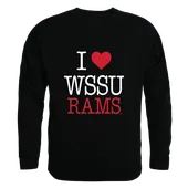 W Republic Winston-Salem State Rams I Love Crewneck 552-607