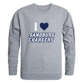 W Republic Sandburg Chargers I Love Crewneck 552-623