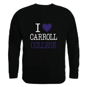 W Republic Carroll College Saints I Love Crewneck 552-624