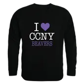 W Republic CCNY Beavers I Love Crewneck 552-633