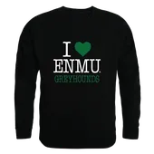 W Republic ENMU Greyhounds I Love Crewneck 552-640