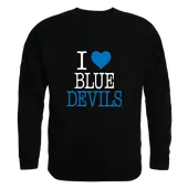 W Republic Fredonia Blue Devils I Love Crewneck 552-645