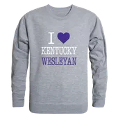 W Republic Kentucky Wesleyan Panthers I Love Crewneck 552-659