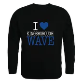 W Republic Kingsborough CC The Wave I Love Crewneck 552-660