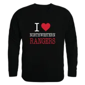 W Republic Northwestern Oklahoma State Rangers I Love Crewneck 552-665