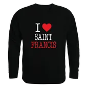 W Republic Saint Francis U Red Flash I Love Crewneck 552-669