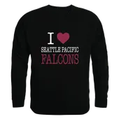 W Republic Seattle Pacific Falcons I Love Crewneck 552-670