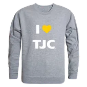 W Republic Tyler Junior College Apaches I Love Crewneck 552-680