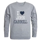 W Republic John Carroll Blue Streaks I Love Crewneck 552-694