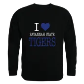 W Republic Savannah State Tigers I Love Crewneck 552-697