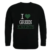 W Republic St. Norbert College Green Knights I Love Crewneck 552-698