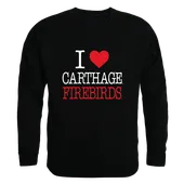 W Republic Carthage Firebirds I Love Crewneck 552-709