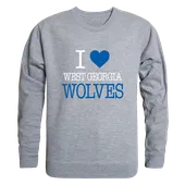 W Republic UWG Wolves Wolves I Love Crewneck 552-713