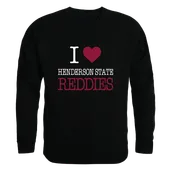 W Republic Henderson State Reddies I Love Crewneck 552-719