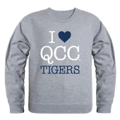 W Republic Queensborough Tigers I Love Crewneck 552-744