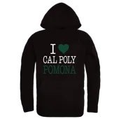 W Republic Cal Poly Pomona Broncos I Love Hoodie 553-201