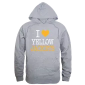 W Republic American Int. College Yellow Jackets I Love Hoodie 553-449