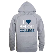 W Republic Beloit College Buccaneers I Love Hoodie 553-482