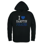 W Republic Hampton University Pirates I Love Hoodie 553-489