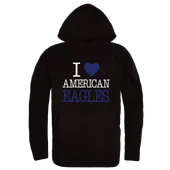 W Republic American University Eagles I Love Hoodie 553-498