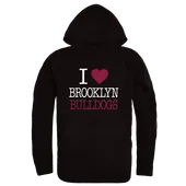 W Republic Brooklyn College Bulldogs I Love Hoodie 553-503