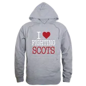 W Republic Edinboro University Fighting Scots I Love Hoodie 553-516