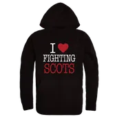 W Republic Edinboro University Fighting Scots I Love Hoodie 553-516