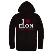 W Republic Elon University Phoenix I Love Hoodie 553-517