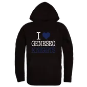 W Republic SUNY Geneseo Knights I Love Hoodie 553-520